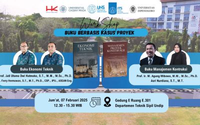 Universitas Diponegoro Sukses Menggelar Workshop Buku Berbasis Kasus Proyek