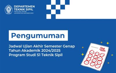 Jadwal Ujian Akhir Semester Genap Tahun Akademik 2024/2025 Program Studi S1