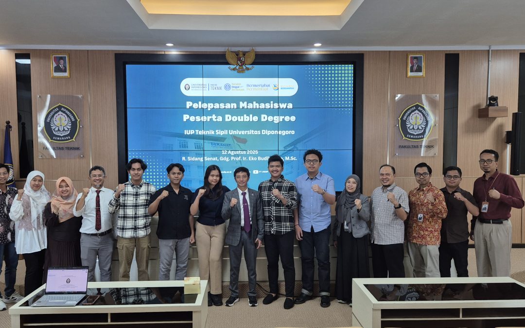 Mahasiswa S1 Teknik Sipil 2022 menjadi Peserta Double Degree di Taiwan dan Belanda
